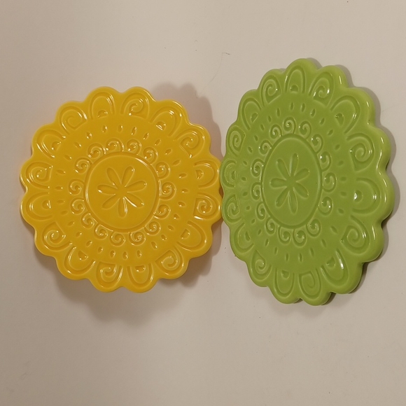 Yankee Candle, Ceramic Candle Trivets (2)